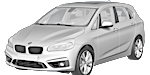 BMW F45 P0AF2 Fault Code